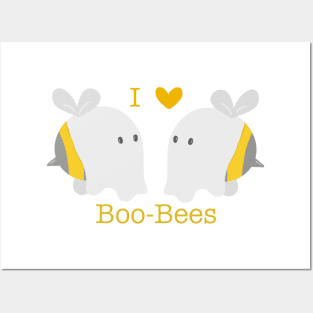 I Heart Boo Bees Posters and Art